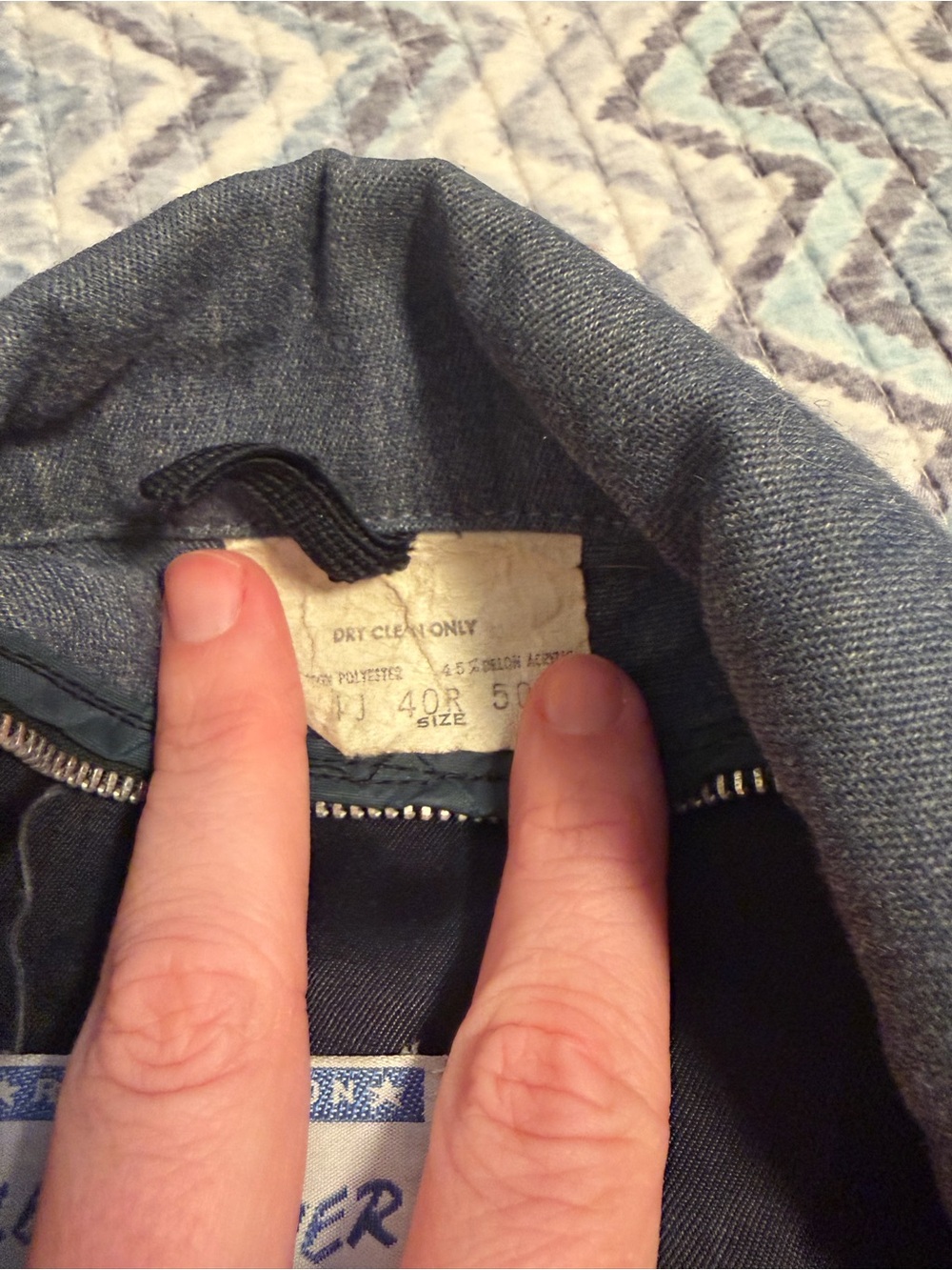 Letter Carrier Blue Work Jacket - Picture 14 of 14